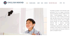 Desktop Screenshot of englishhound.com